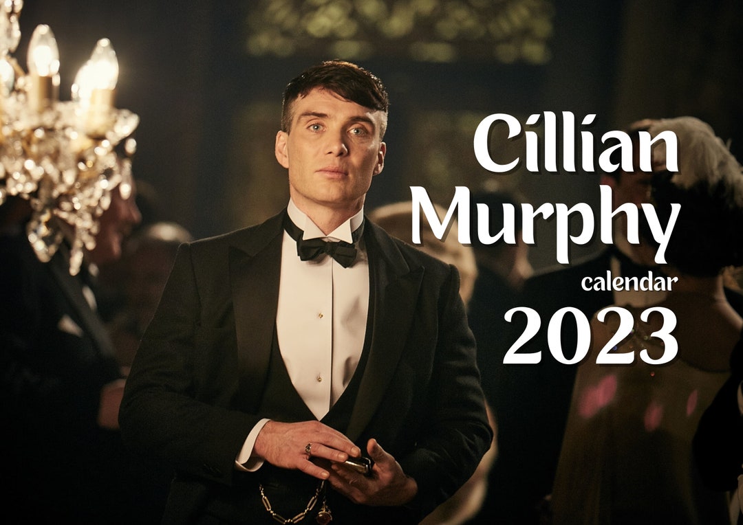 Cillian Murphy 2023 Calendar Printable Etsy