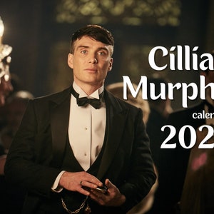 Cillian Murphy 2023 Calendar Printable - Etsy Australia