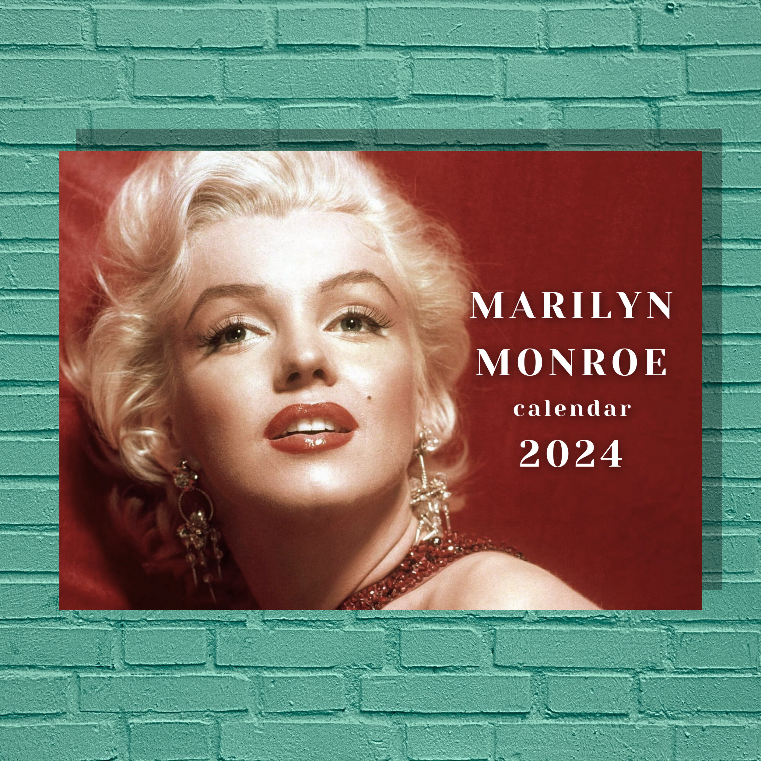  Calendrier Agenda 2024 Marilyn Monroe