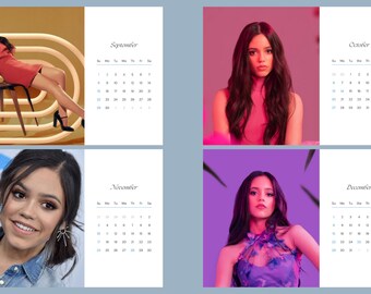 Jenna Ortega 2024 Calendar - Etsy
