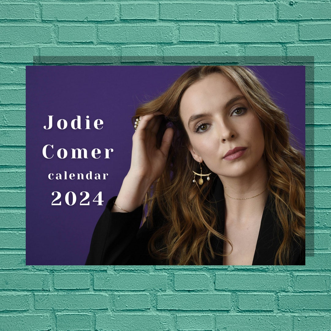 Jodie Comer 2025 Calendar Etsy