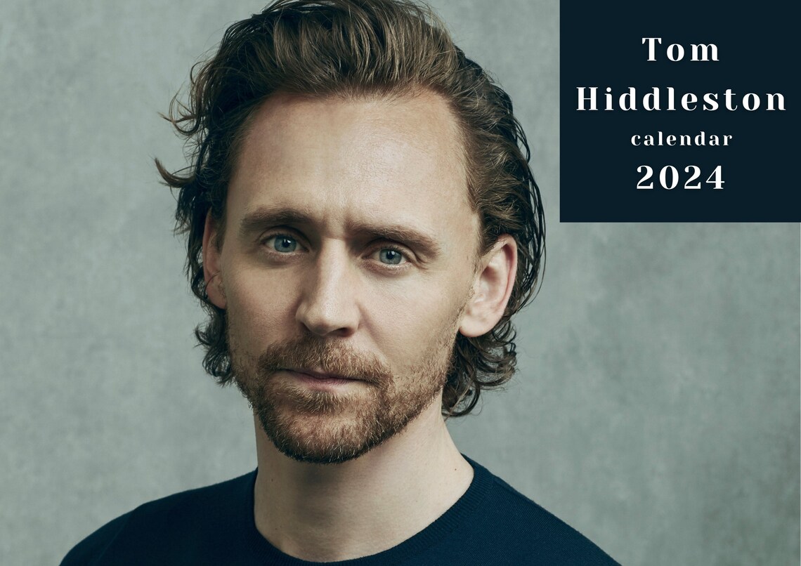 Tom Hiddleston 2024 Calendar Etsy
