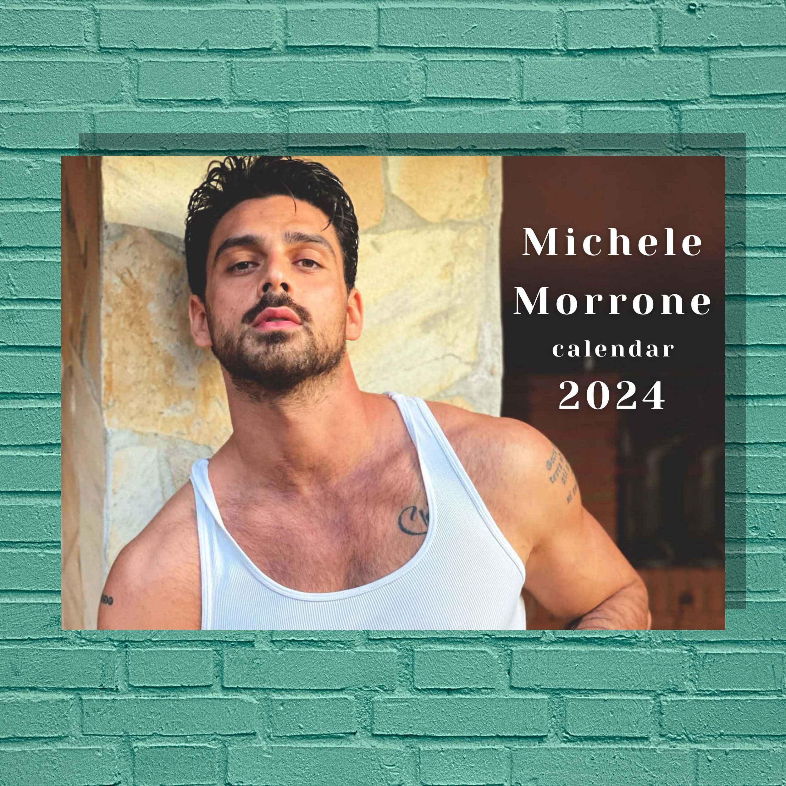 Michele Morrone 2024 Calendar Etsy