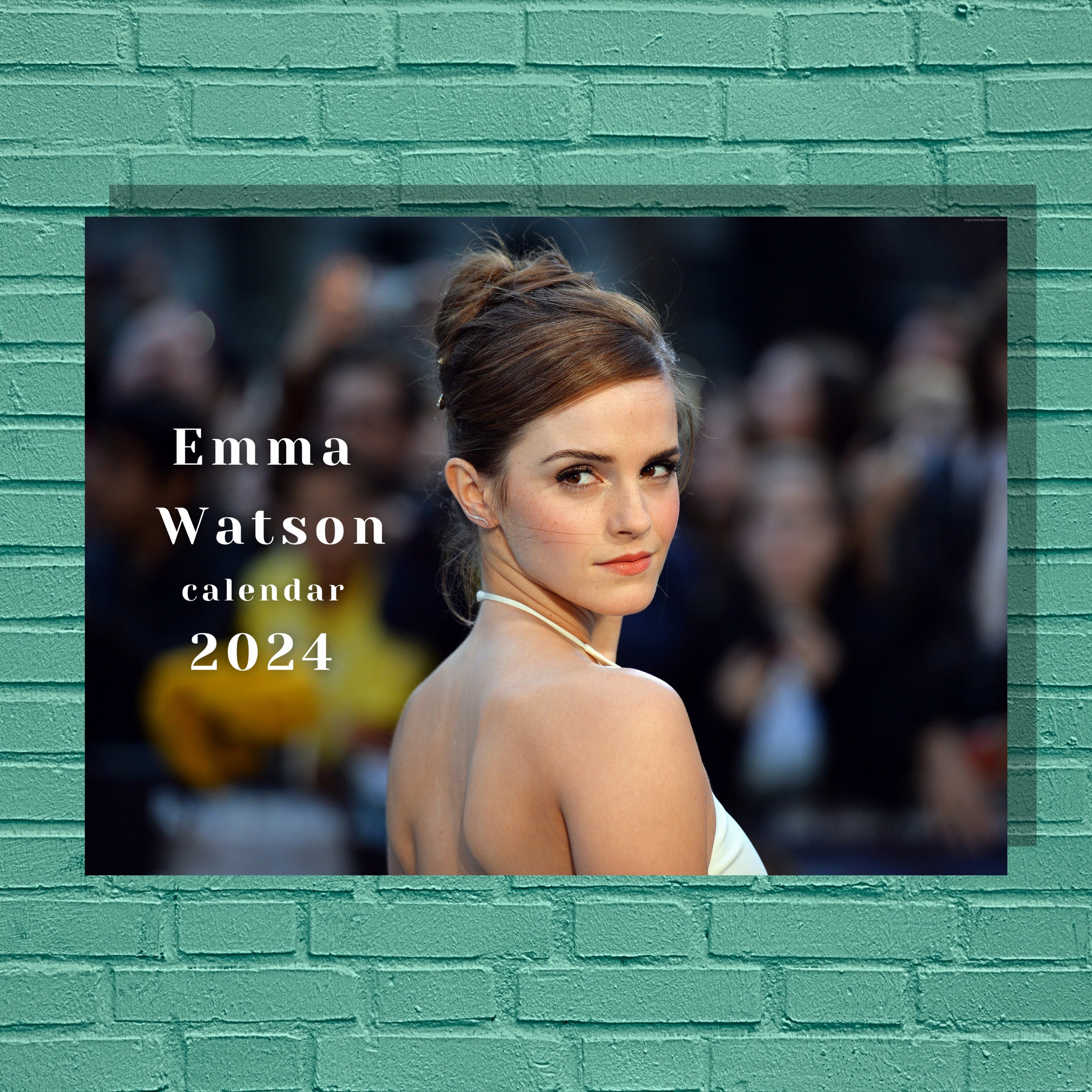 Emma Watson 2024 Calendar Etsy
