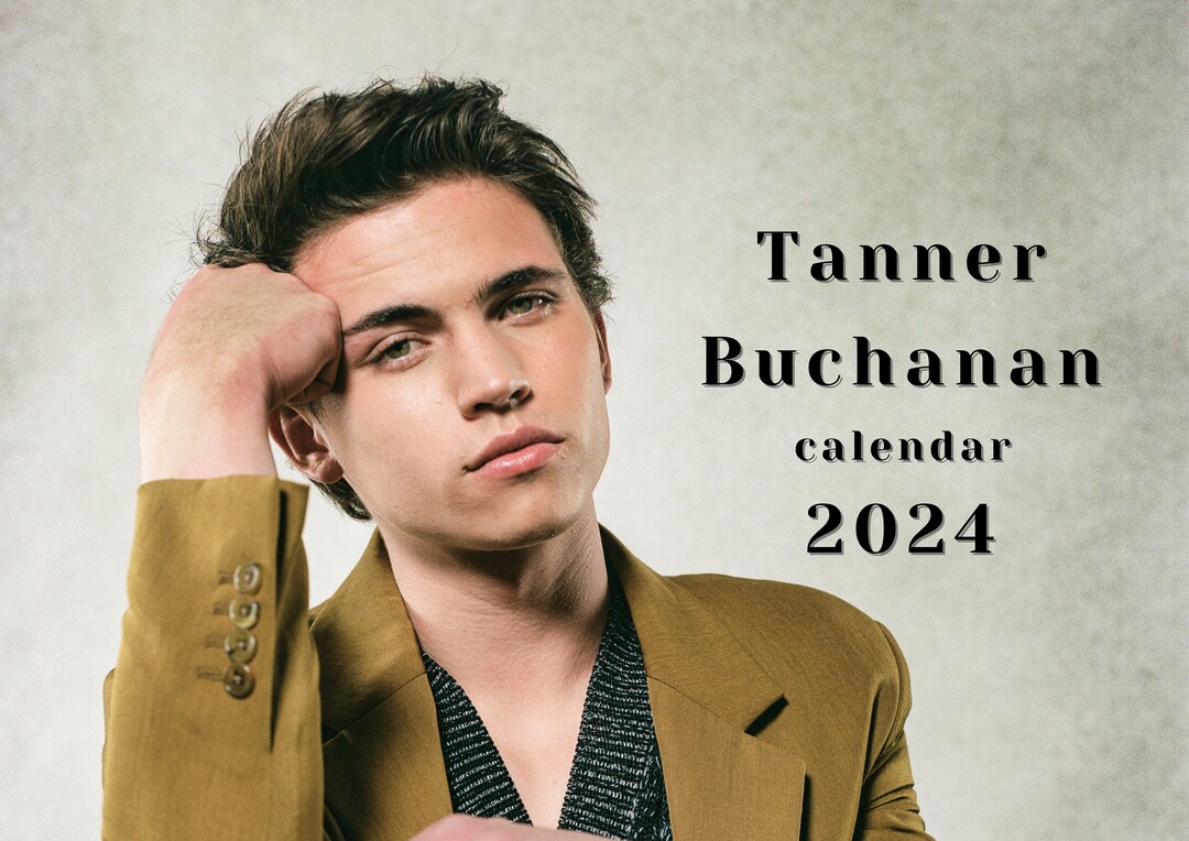 Tanner Buchanan 2024 Calendar Printable Etsy
