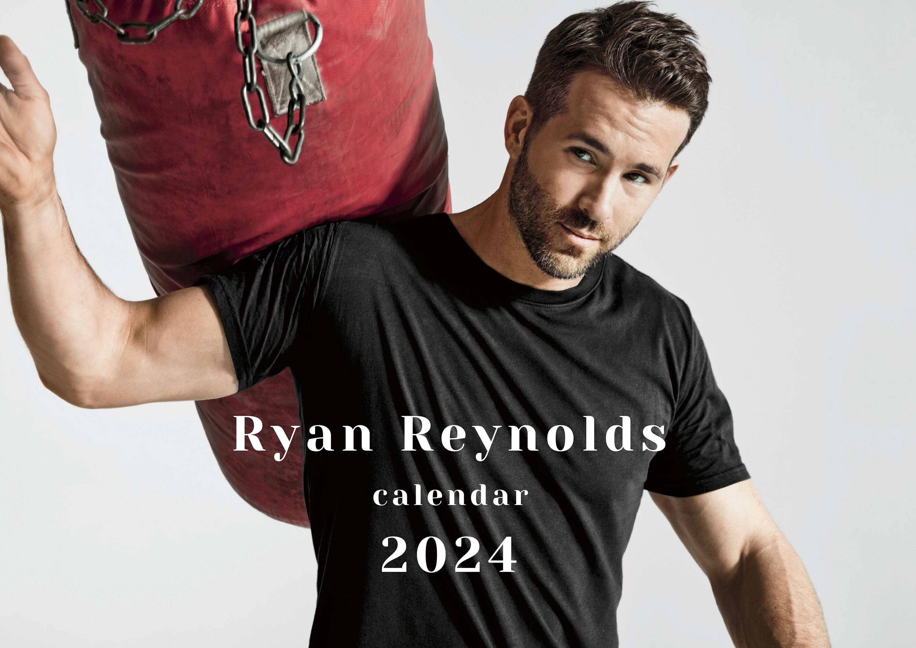 Ryan Reynolds 2024 Calendar Printable Etsy Canada