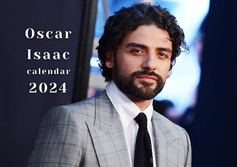 Oscar Isaac 2025 Calendar Printable Etsy