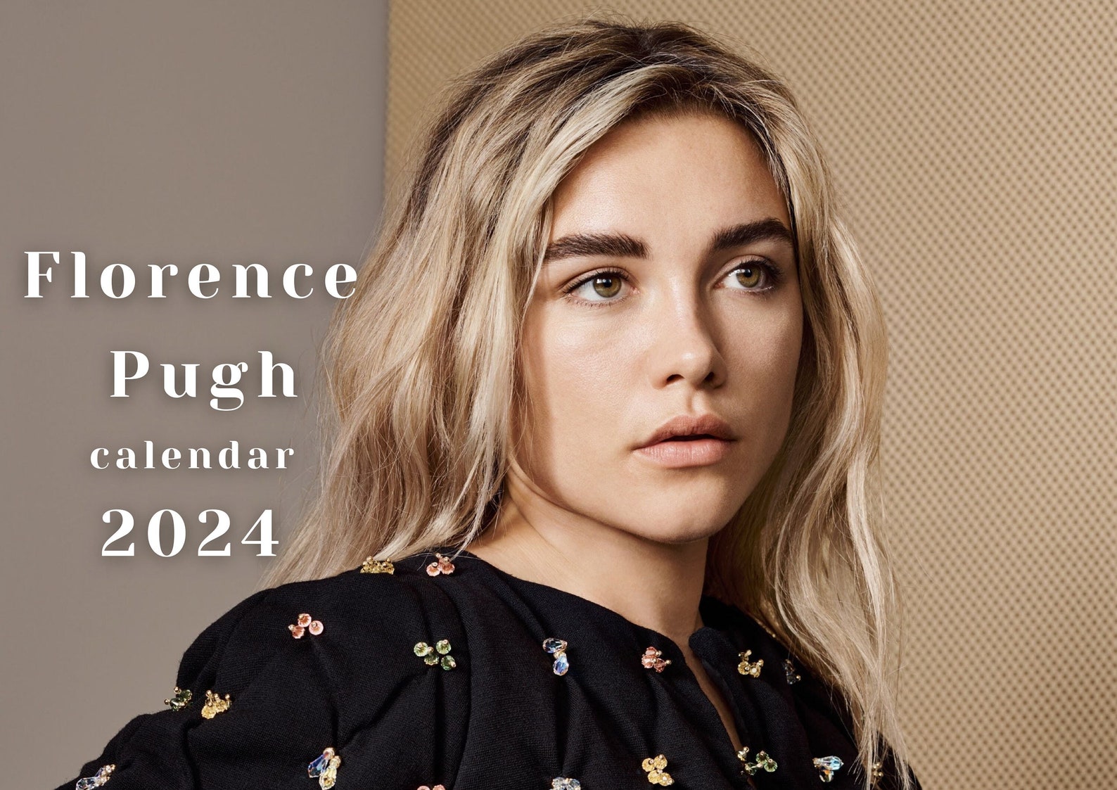 Florence Pugh 2024 Calendar Etsy