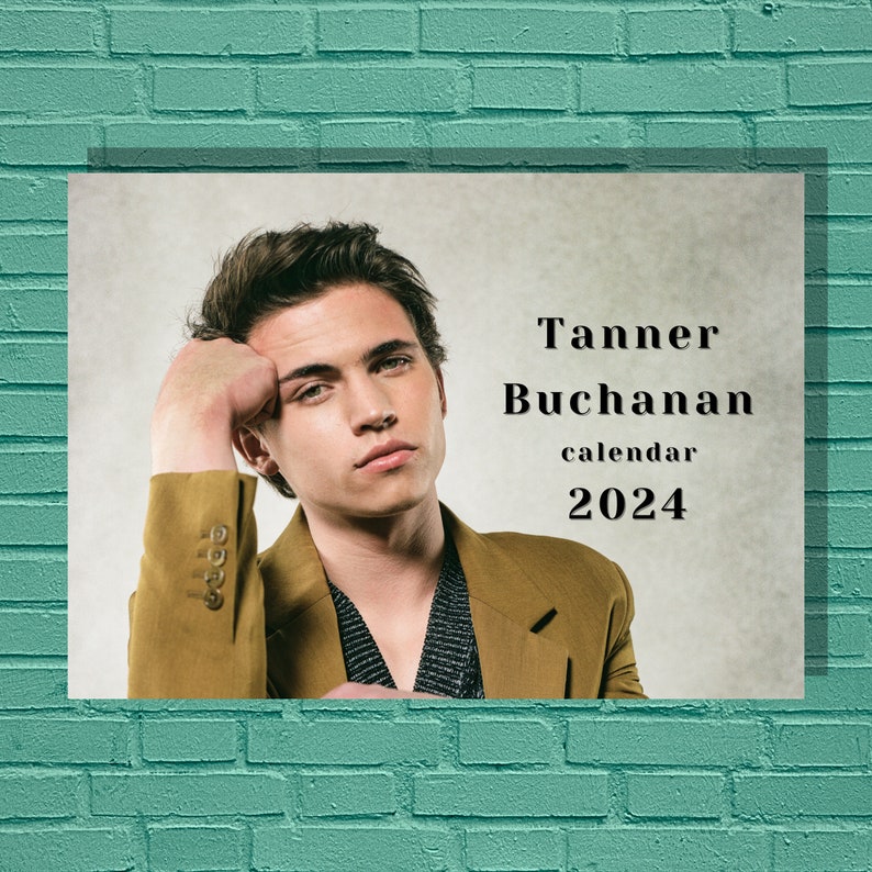 Tanner Buchanan 2024 Calendar Etsy
