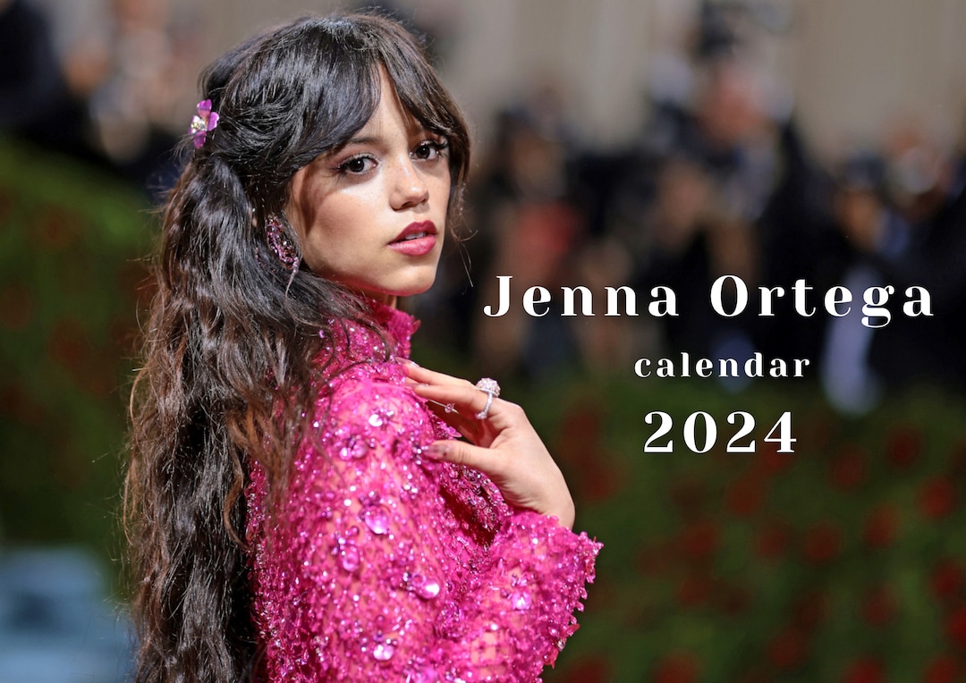 Jenna Ortega 2024 Calendar Printable Etsy