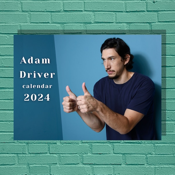 Calendrier 2024 Adam Driver