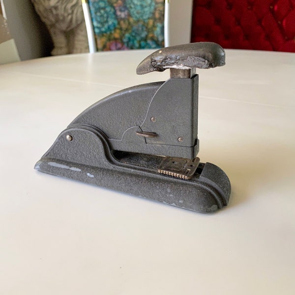 Vintage Art Deco Speed Products Stapler Swingline #3 Industrial Office Decor