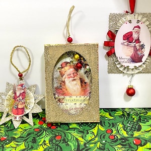 Old World Victorian Christmas Ornaments Set Of 3