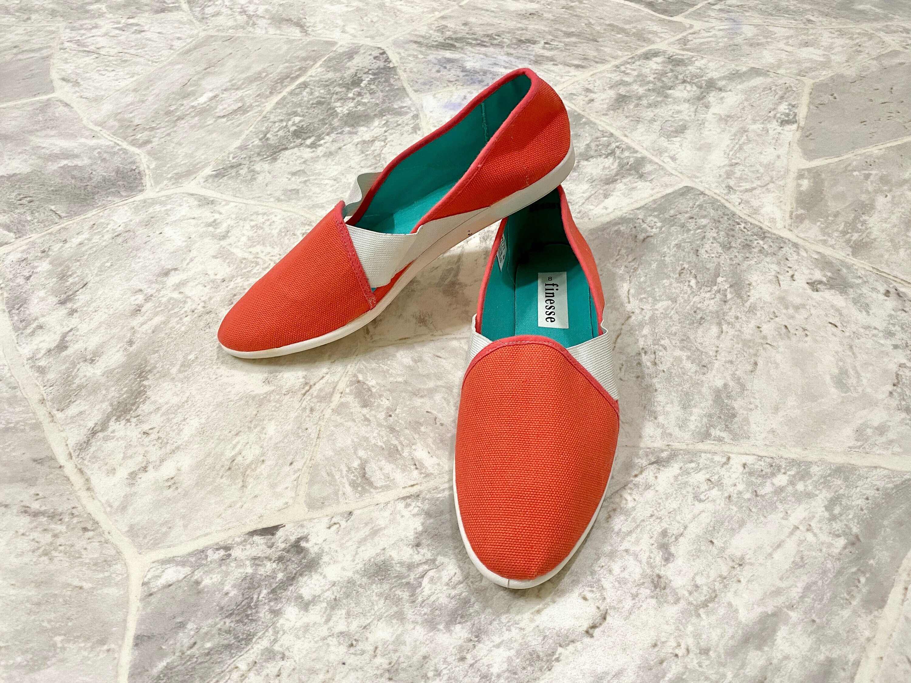 Orange and blue toms best sale