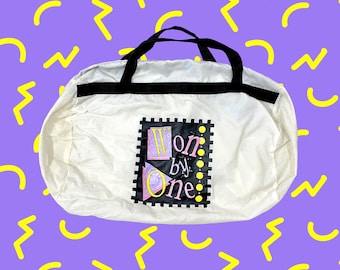 Vintage 80s 90s Duffel Bag Gym Bag