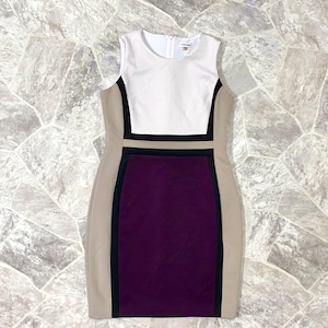 Black and White Colorblock Dress - Etsy