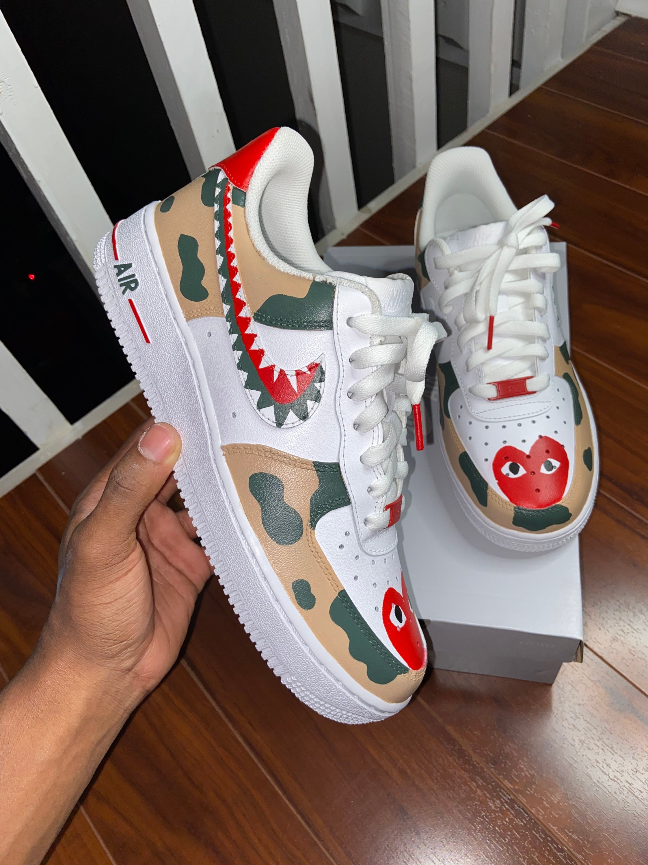 supreme camo af1