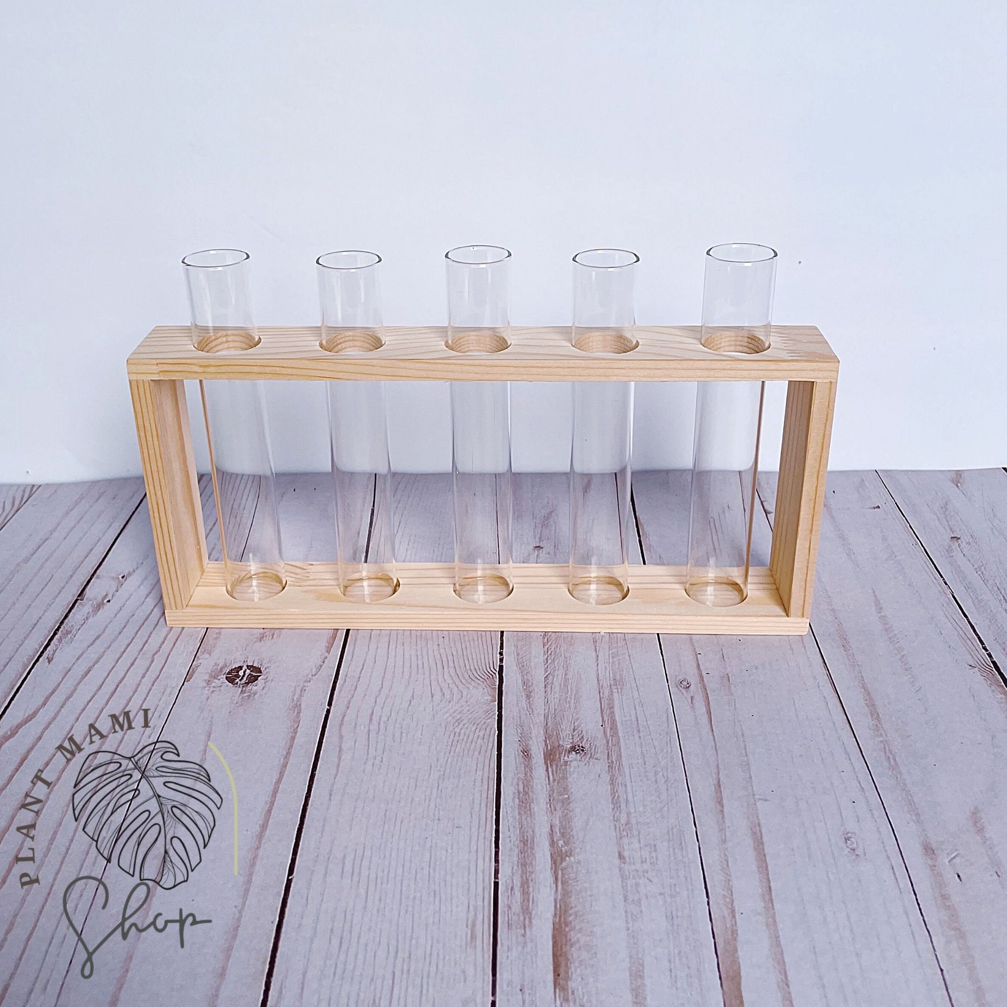 Propagation station Plant tubes Glass Propagation Vase Etsy