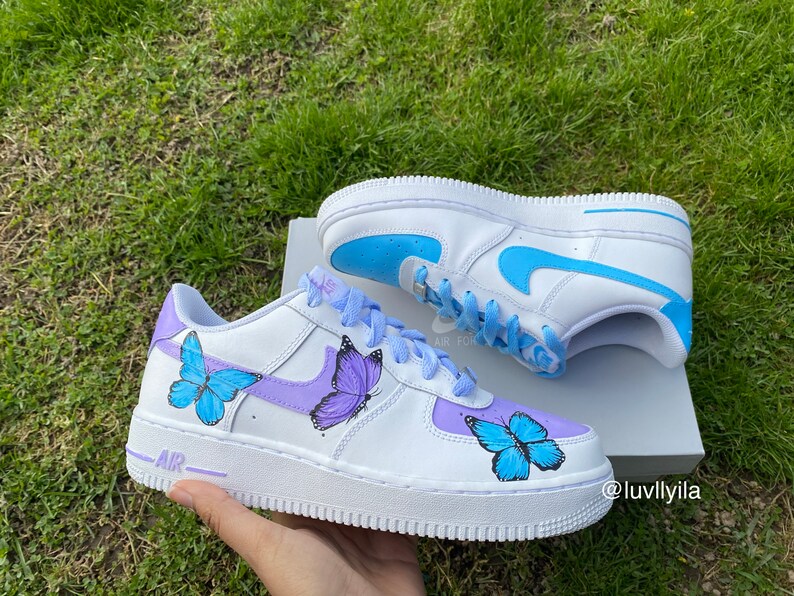 kids custom air forces