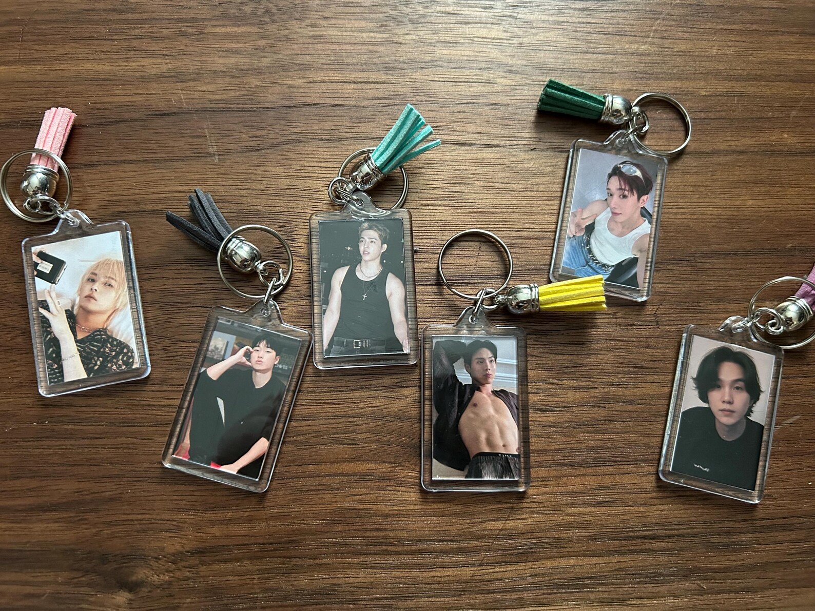 Idol Keychains Kpop Idol Custom Photo Keychains ANY IDOL - Etsy