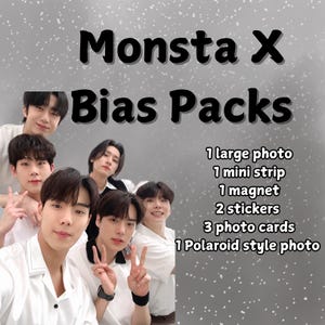 Monsta X Bias Pack Kpop Bias Pack Photocards