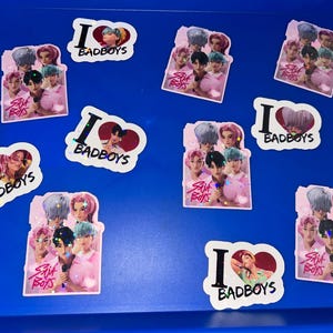 Saja Boys inspired stickers