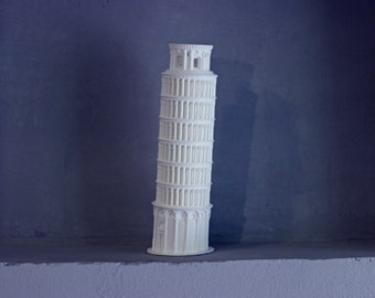 Tour de Pise - Échelle 1/3000 - Modèle architectural réaliste imprimé en 3D