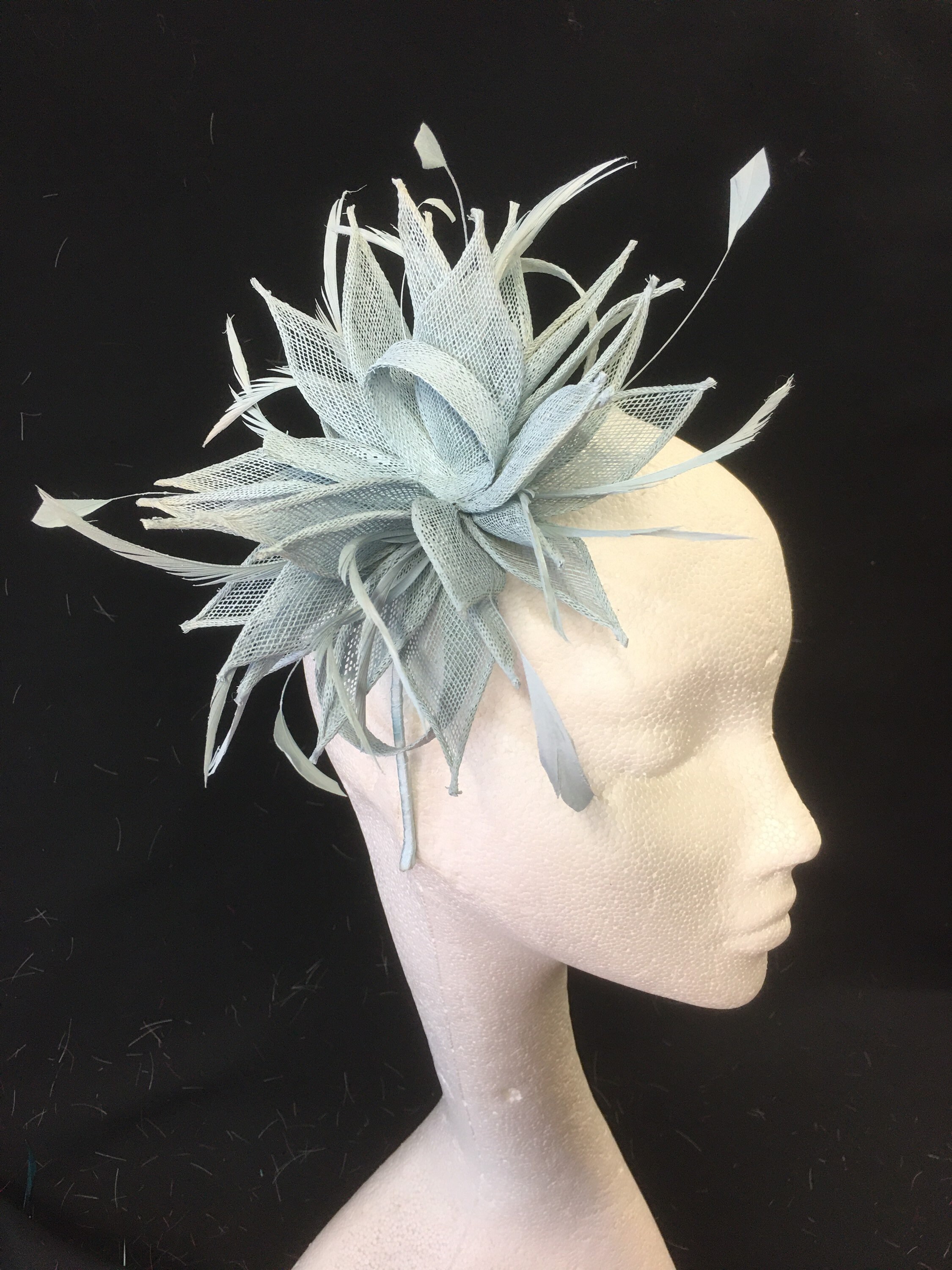 Duck Egg Fascinator Duck Egg Wedding 