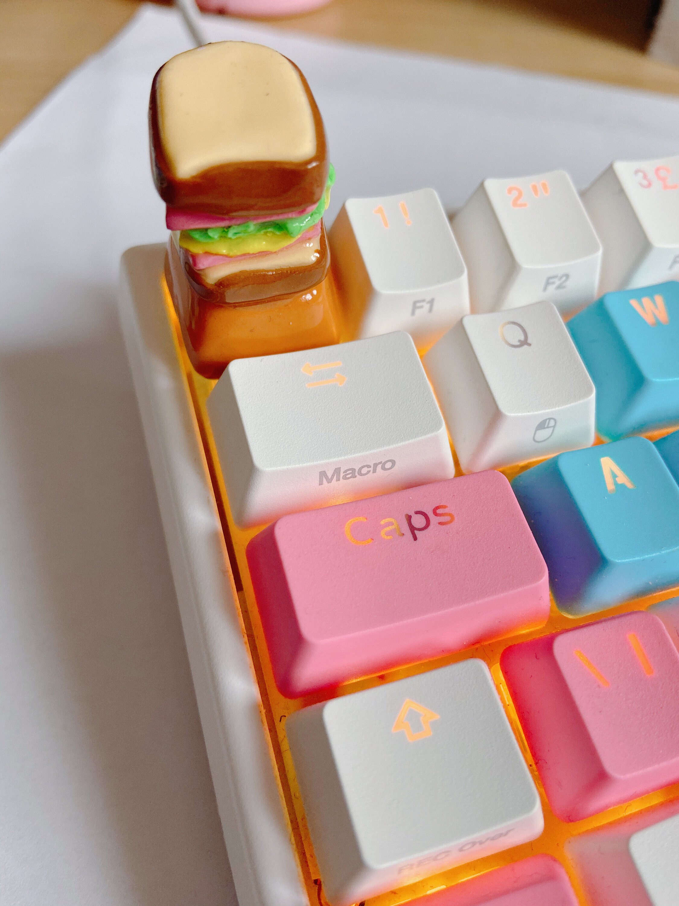 3D Food Keycaps for Mechanical Keyboard Polymer Clay Etsy Canada