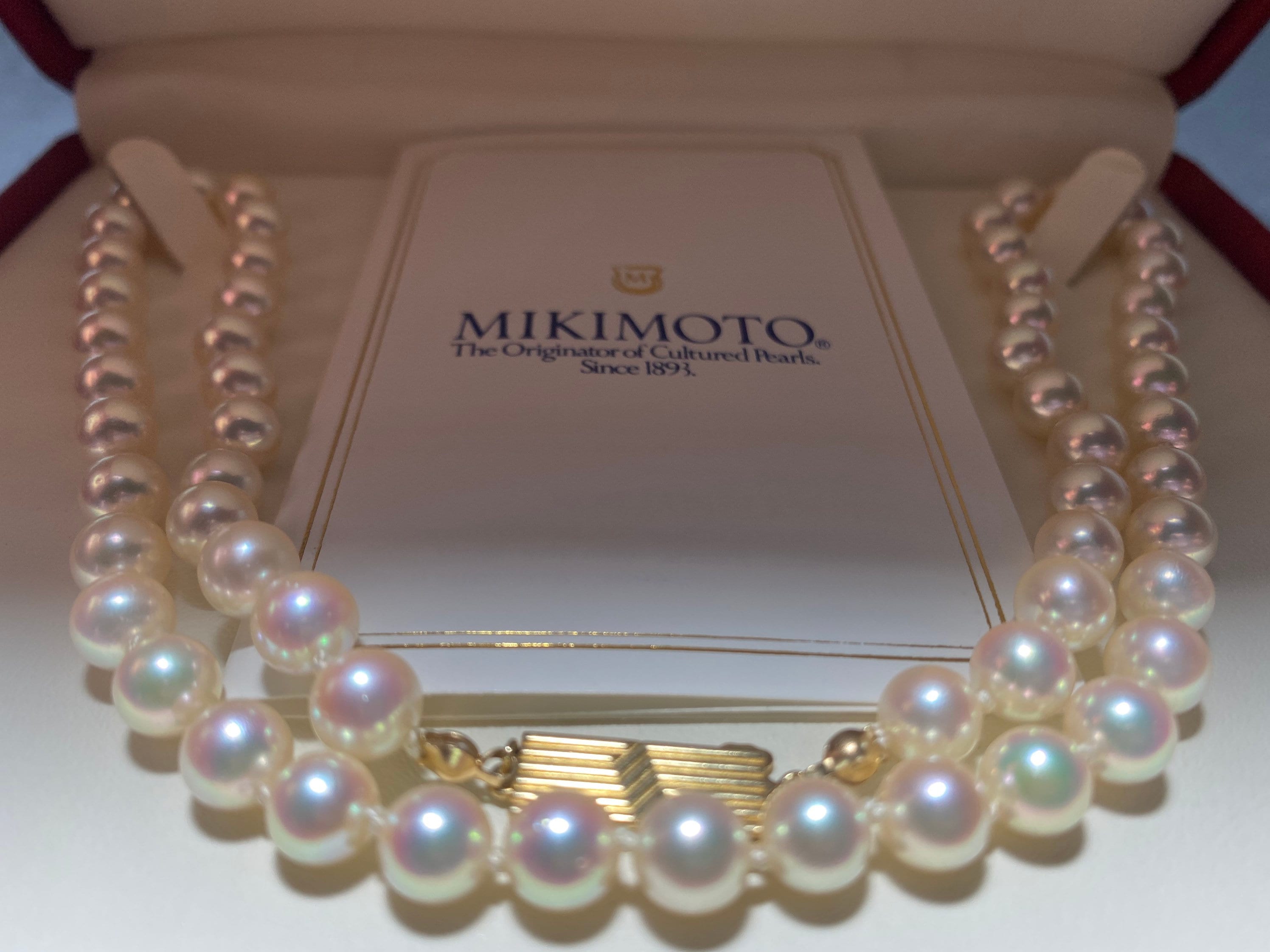 Sell mikimoto pearl necklace sale