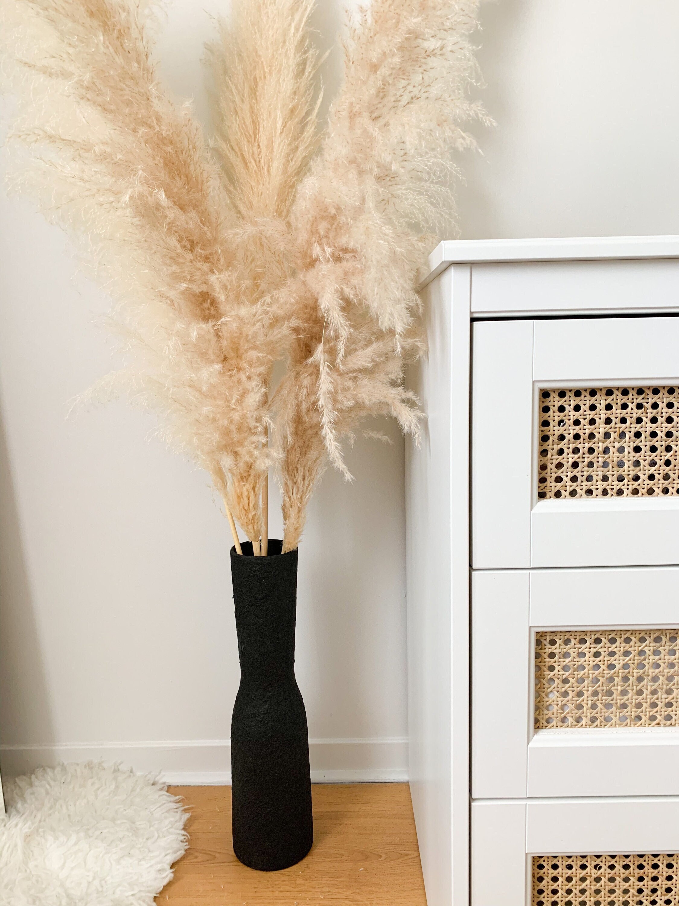 Tall Floor Vase Pampas or Dried Florals Etsy