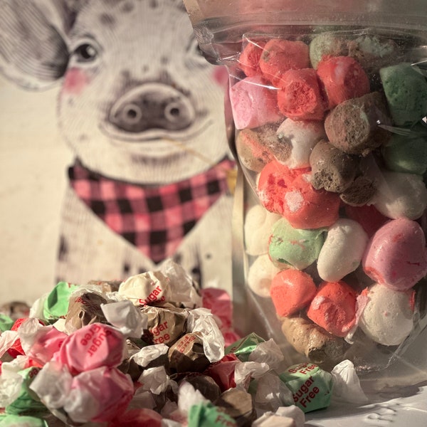 Sugar Free Salt Water Taffy Freeze Dried Treats