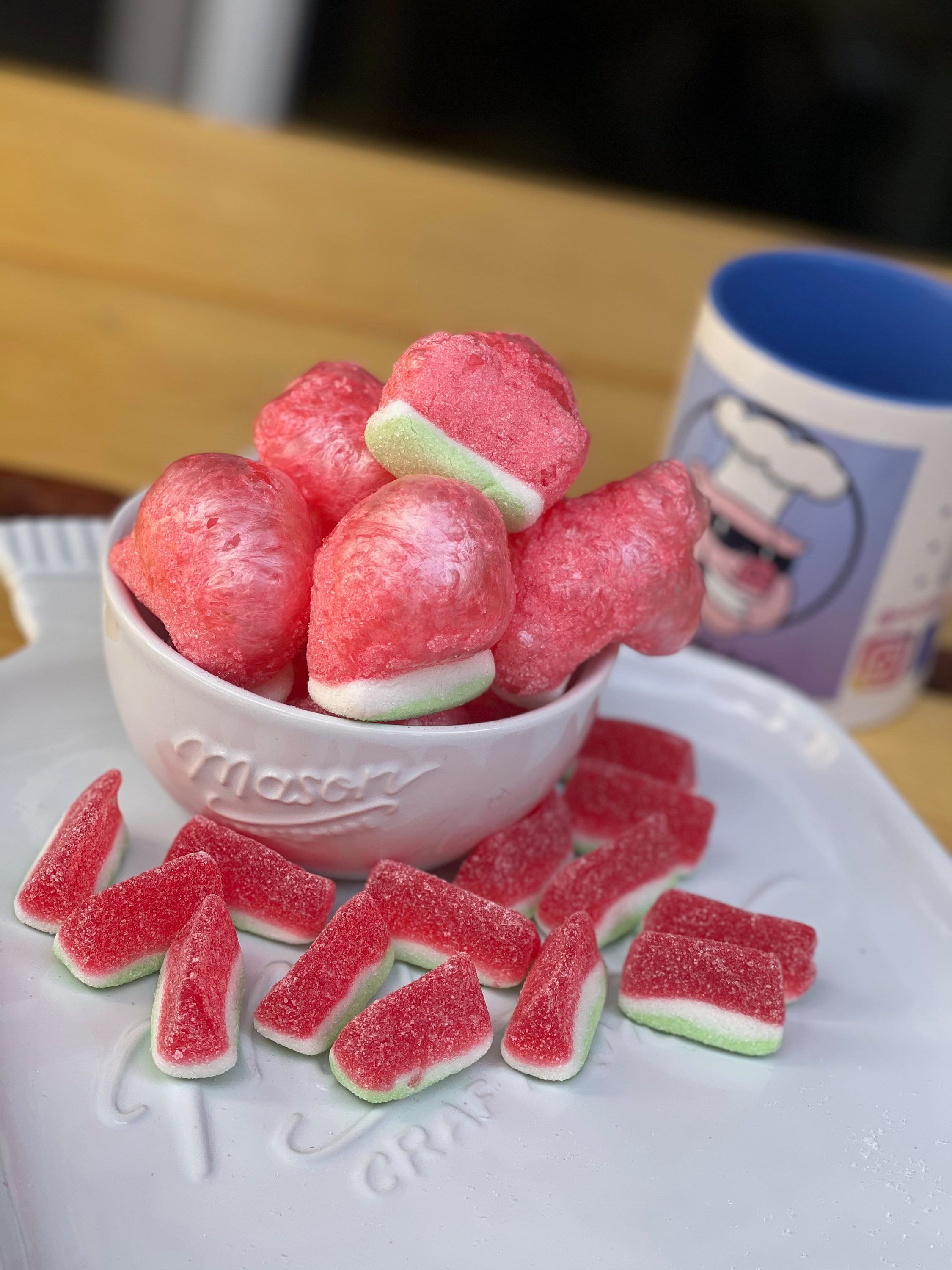 Freeze Dried Gummy Watermelon Slices Etsy