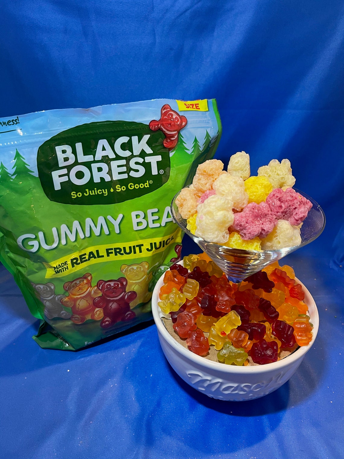 Black Forest Gummy Bears Freeze Dried Etsy