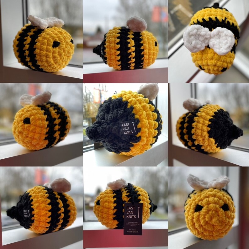 Crochet Pattern - the Baby Bumble Bee - Etsy