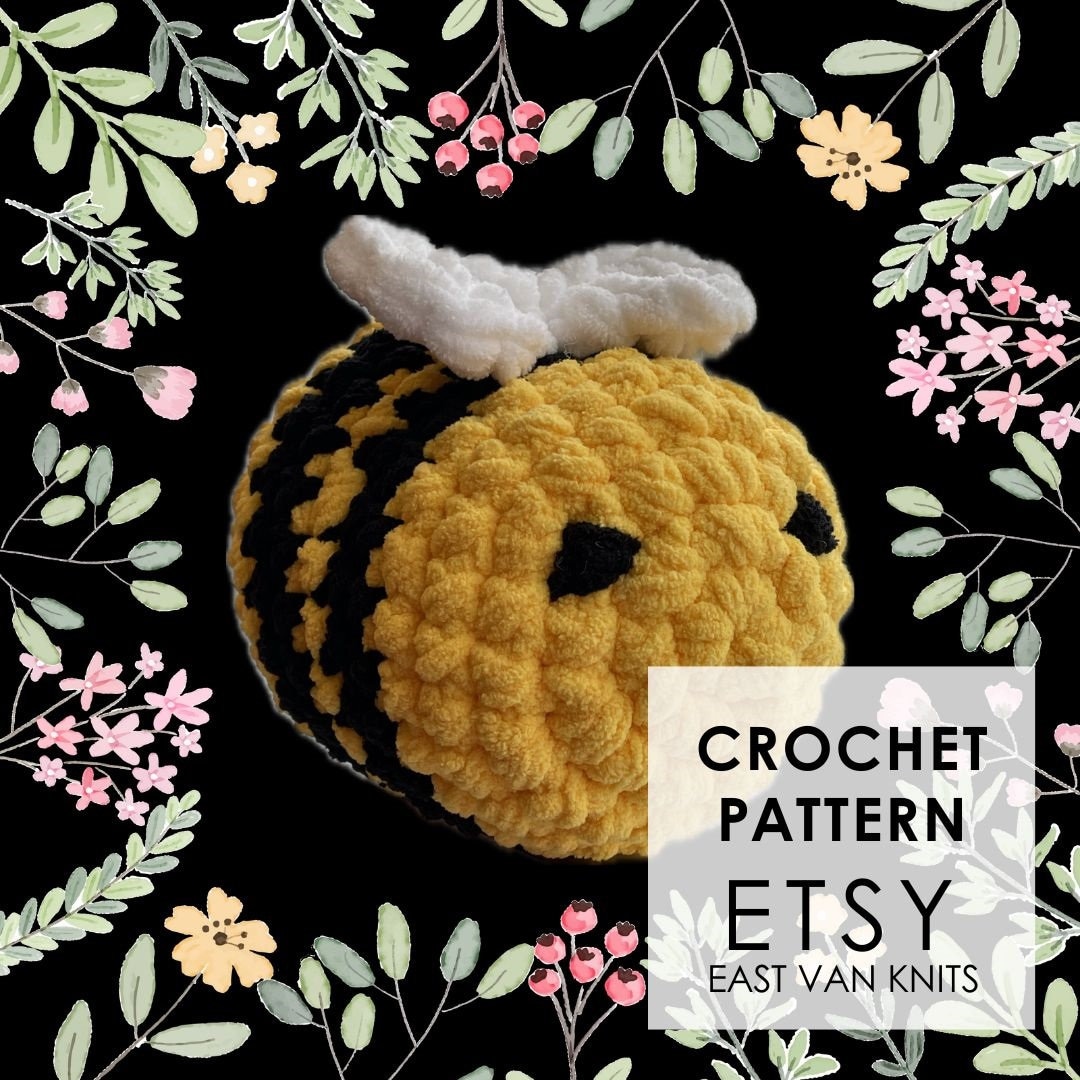 Crochet Pattern - the Baby Bumble Bee - Etsy