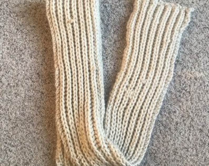 Brioche Scarf Knitting Pattern/ Knitted Scarf Pattern/brioche Knitting ...