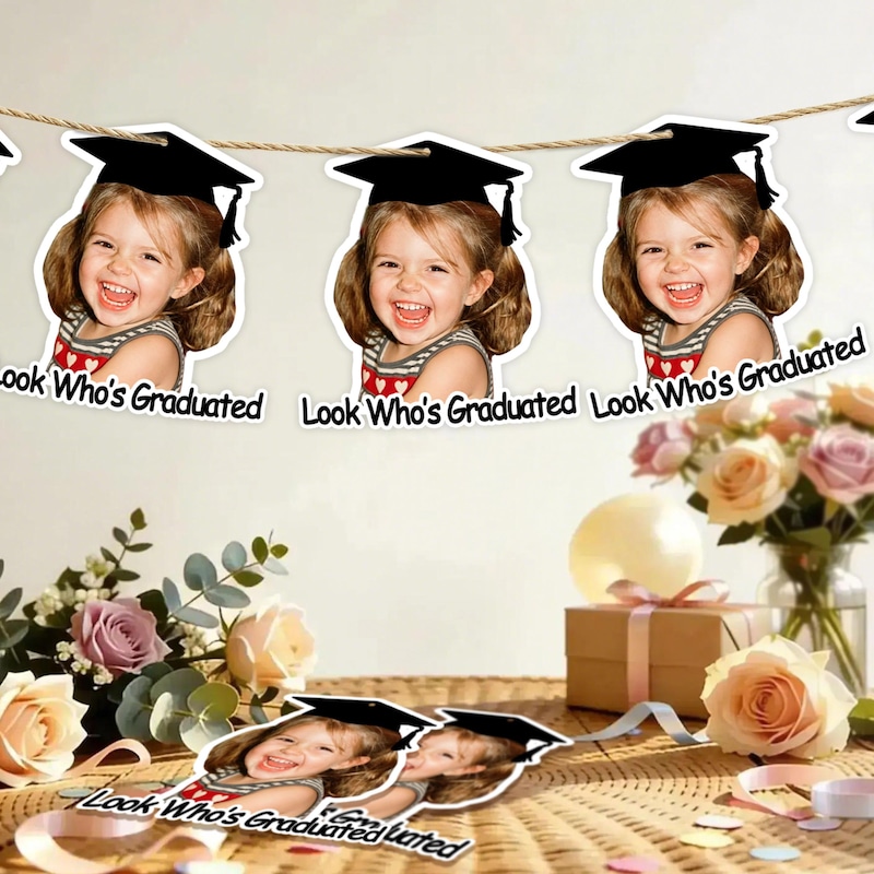Look Whos Graduated Sign - Etsy