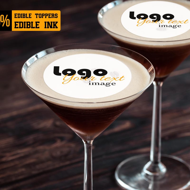Drink Toppers Custom - Etsy