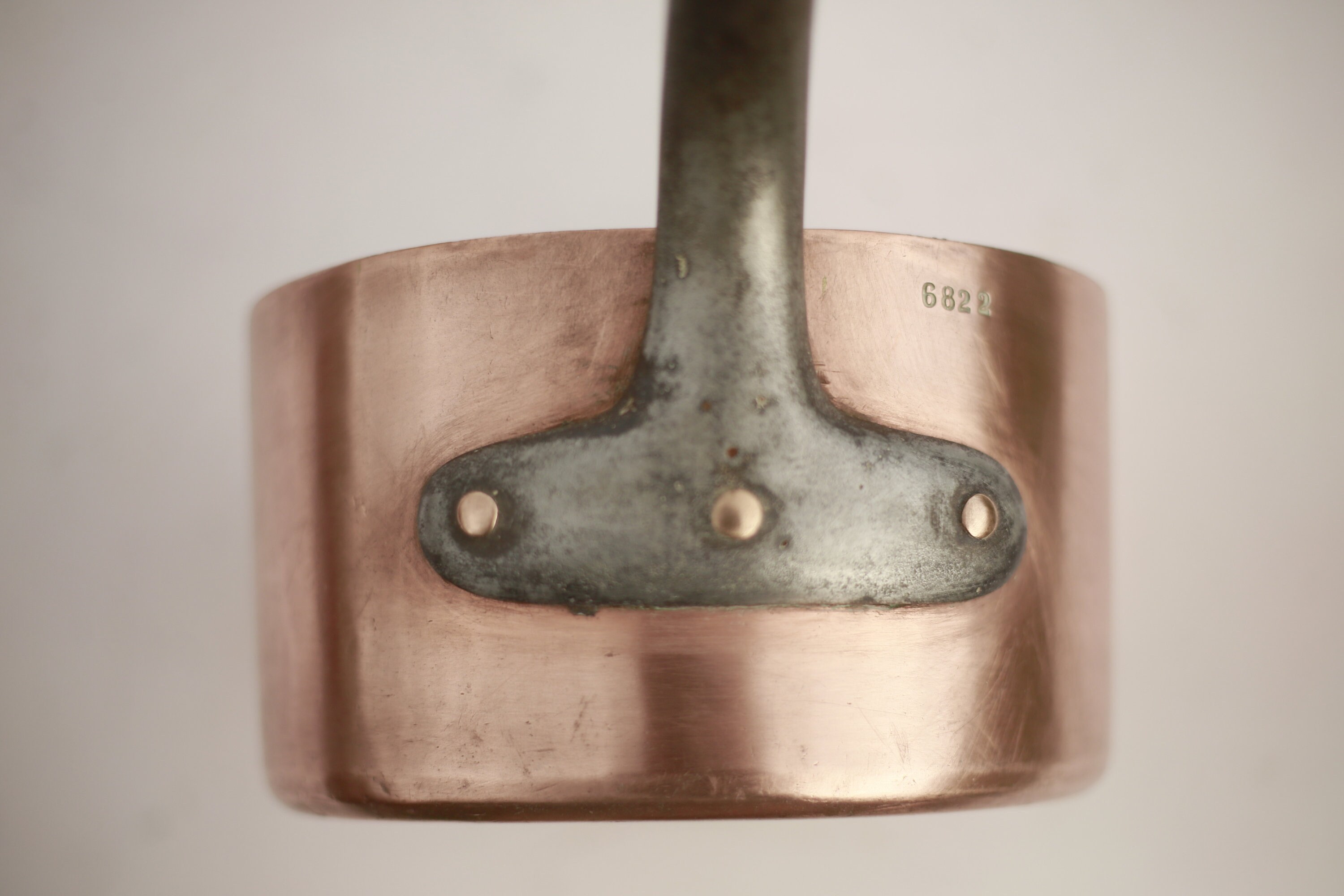 Casserole en Cuivre Vintage 7 1/2