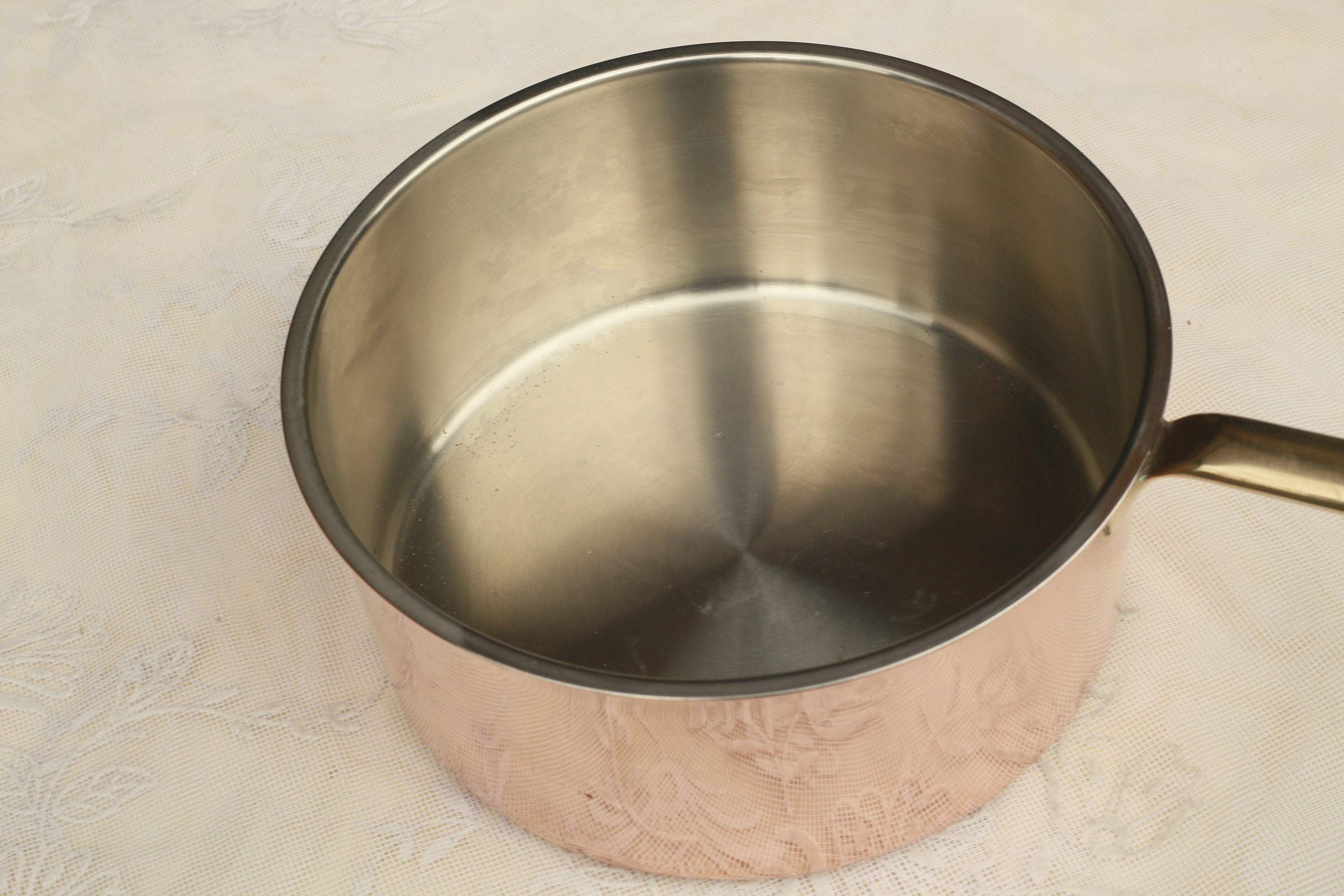 Vintage Casserole en cuivre Estampé Fabriqué en Suisse Etsy