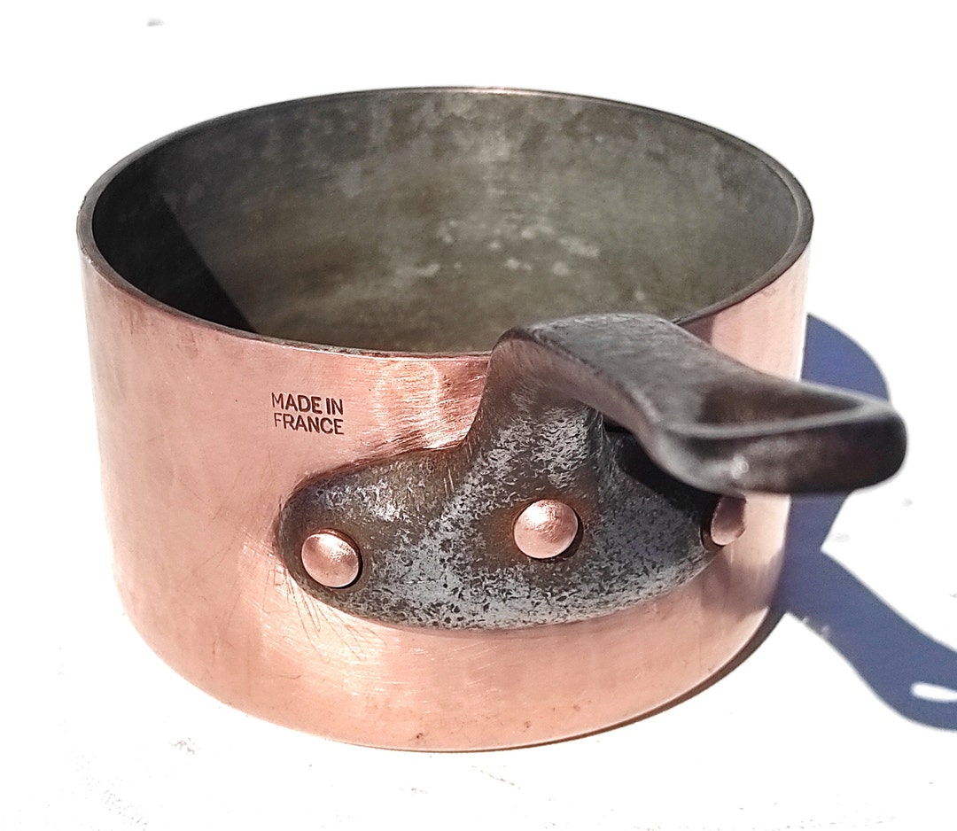 Vintage 4.9inch French Copper Saucepan Made in France Etsy