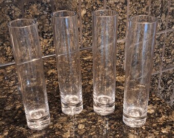 Clear Glass Cylinder Vase, Wedding/Party Table Cylinder Vases, Cylinder Bud Vass