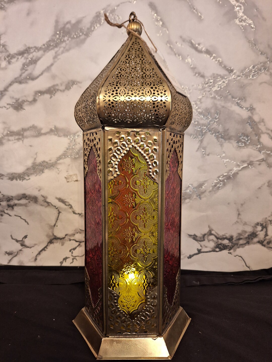 Tall Moroccan Style Lantern, Bohemian Lantern, Indian Lantern - Etsy