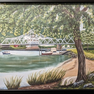 East Haddam Swing Bridge Print