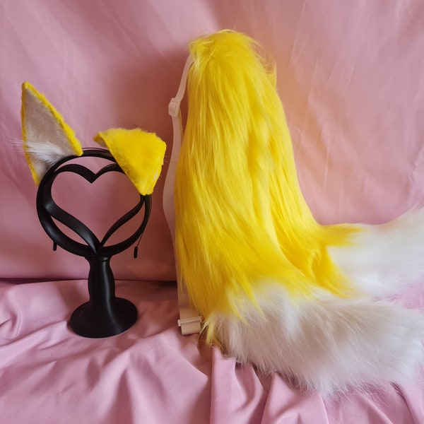 Tails The Fox Cosplay Ears and Tails