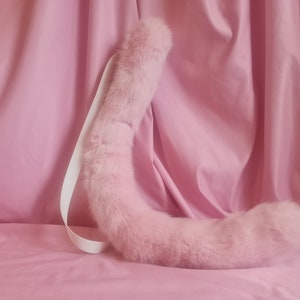 Poseable Pink Cat Tail