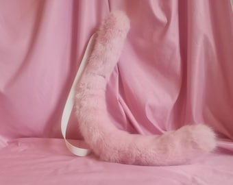 Poseable Pink Cat Tail