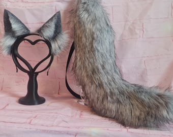 Custom Wolf Tail & Ears