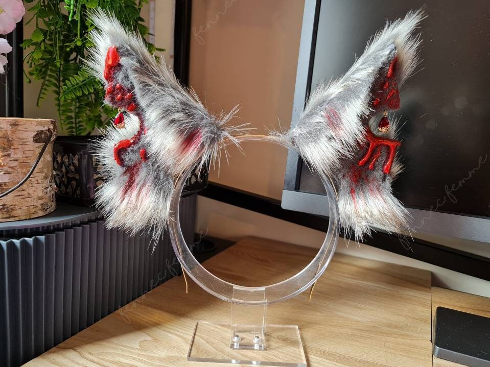 Graues Werwolf-Kostüm Set Mit Ohren & Schwanz – Realistische Wolf-Verwandlung Für Halloween & Karneval